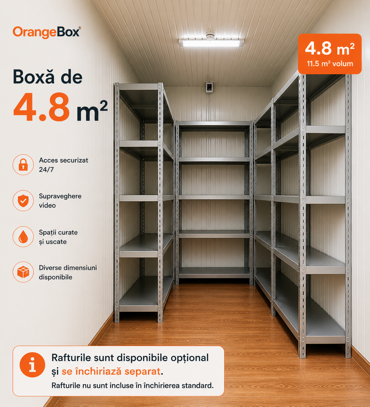 imagine 2 pentru boxa „Boxa M Pallady - 4,8 mp ”